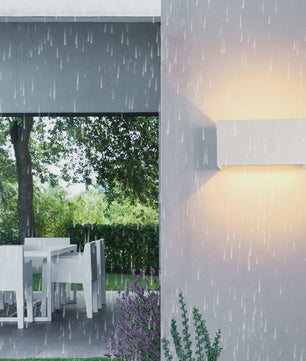 Moderne LED Wandlamp IP65 Waterdicht - Binnen & Buiten - Zwart/Wit