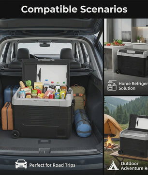 Podofo Draagbare Compressor Koel-/Vriesbox 35L, 45L, 55L - Auto, Camping & Reizen