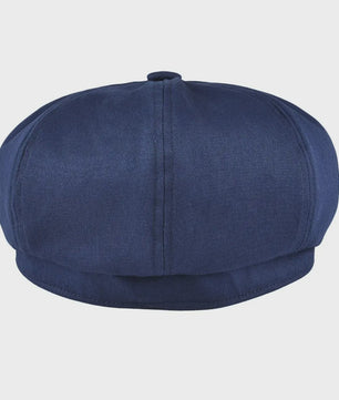 BOTVELA Heren Gatsby Pet van Twill Katoen - Stijlvolle 8-Panel Flat Cap