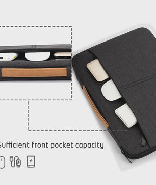 Waterdichte Laptop Sleeve Tas 13.3-15.6 Inch met Schokabsorberende Voering