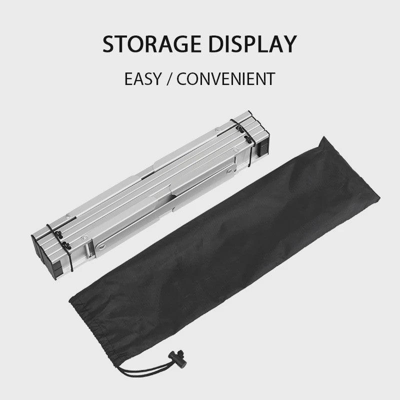 WESTTUNE Mini Campingtafel - Ultralicht Opvouwbaar Aluminium Tafelblad voor Buiten, Backpacking & BBQ