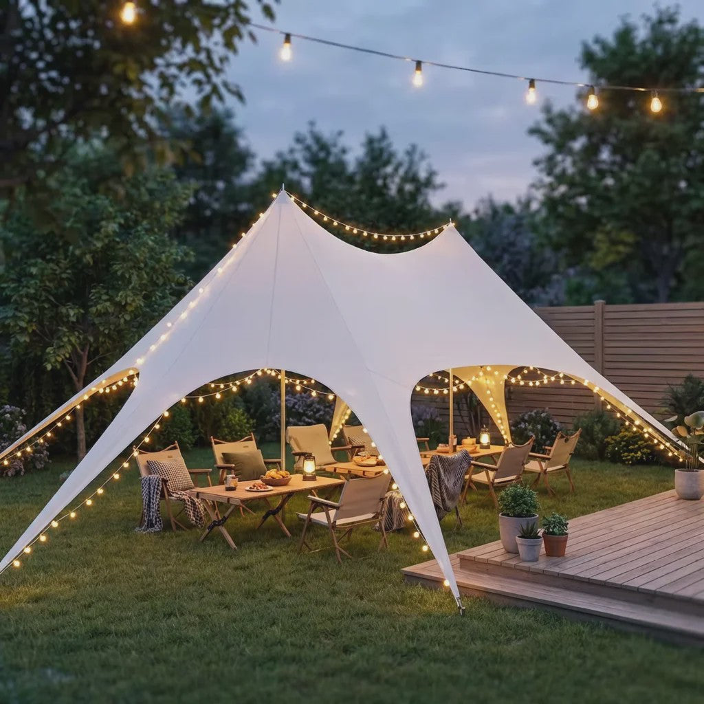 Luxe Ster Tent - Waterdicht, UV-bestendig voor Glamping, Feesten & Evenementen