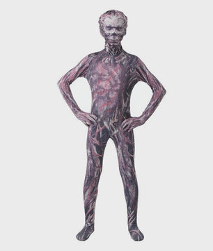 Vecna Cosplay Jumpsuit voor Kinderen - Halloween & Feestkostuum