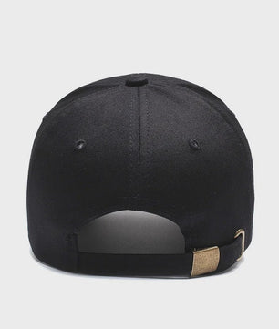 Uniseks Katoenen Baseball Cap met Verstelbare Metalen Gesp - Veel Kleuren