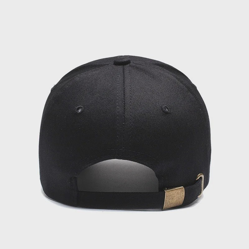 Uniseks Katoenen Baseball Cap met Verstelbare Metalen Gesp - Veel Kleuren
