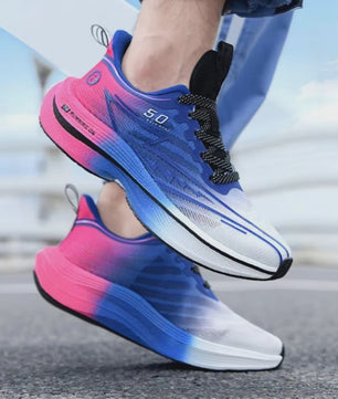 Carbon Plate Hardloopschoenen - Lichtgewicht, Schokabsorberend & Antislip Unisex Sneakers