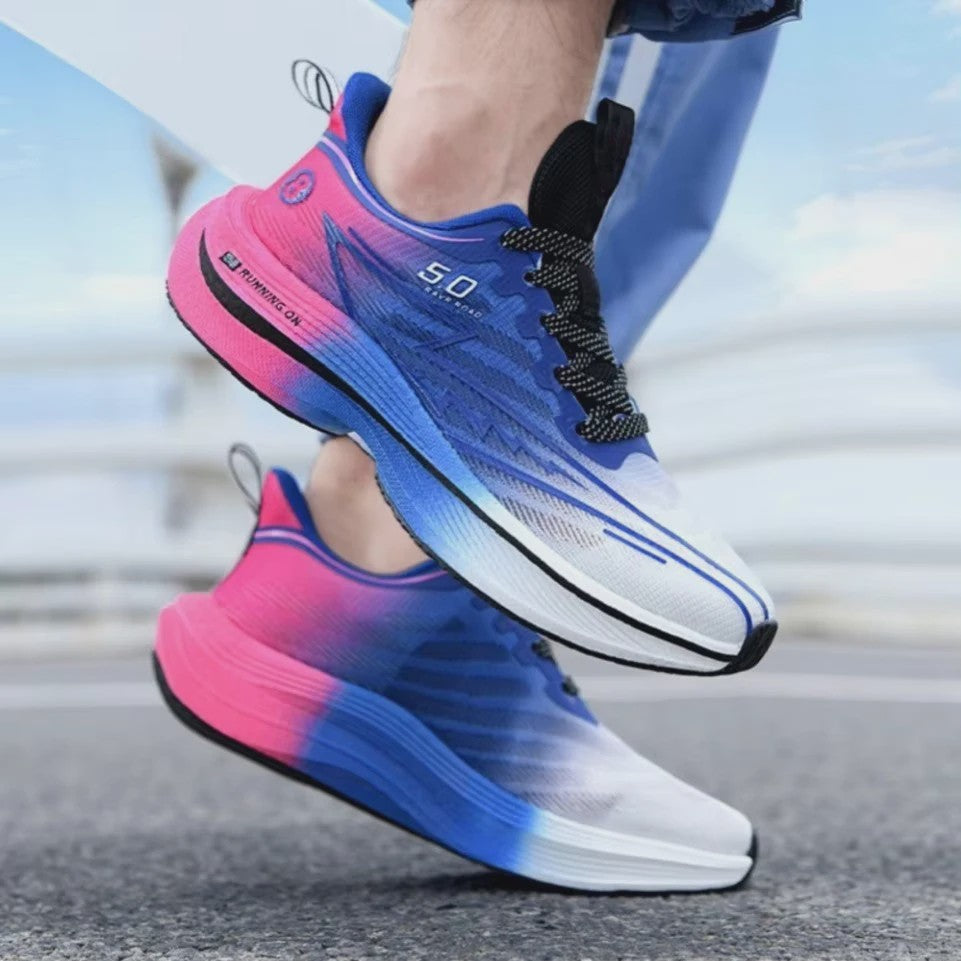 Carbon Plate Hardloopschoenen - Lichtgewicht, Schokabsorberend & Antislip Unisex Sneakers