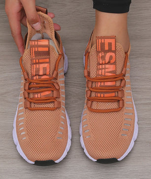 Ademende Sportschoenen Dames - Lichtgewicht Mesh, Comfortabele Zachte Zool, Casual Sneakers