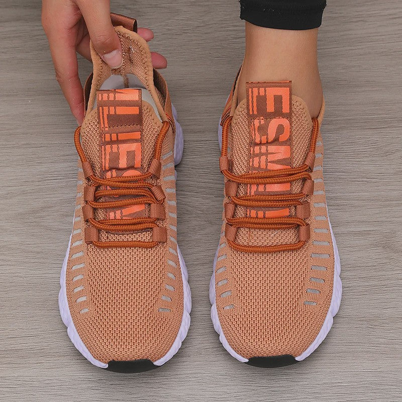 Ademende Sportschoenen Dames - Lichtgewicht Mesh, Comfortabele Zachte Zool, Casual Sneakers