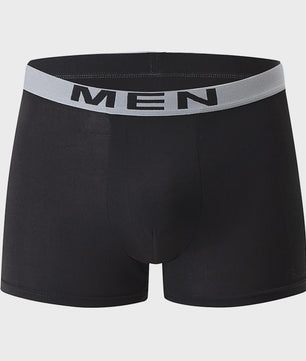 Herenshorts Boxer Briefs 4-Pack - Zwart, Blauw, Grijs - Polyester/Spandex