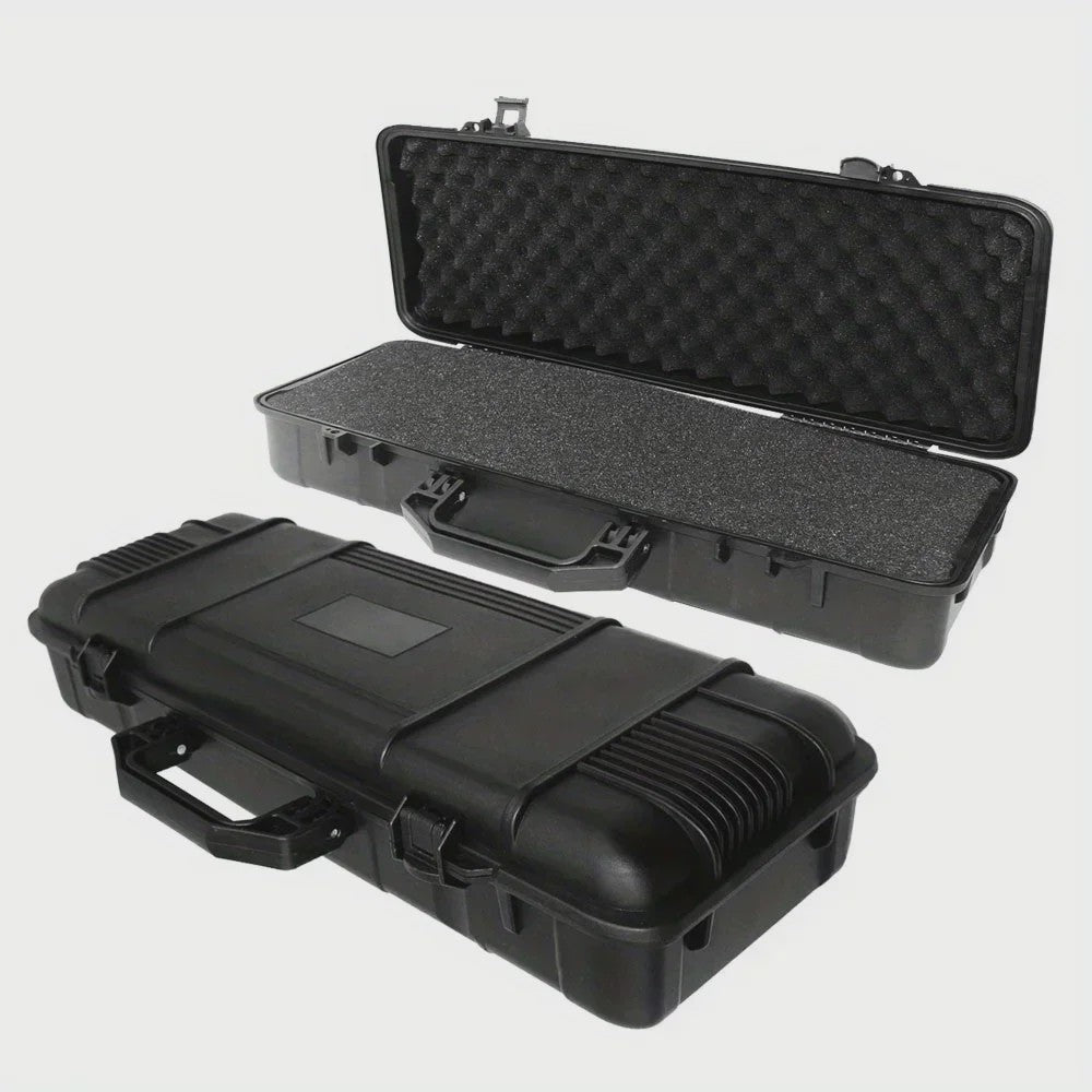 Schokbestendige Opbergkoffer met Schuim - Veilig Transport voor Camera's, Instrumenten & Gereedschap