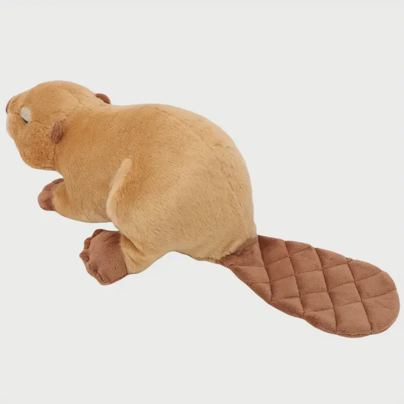 Realistische Bever Knuffel - Zacht Pluche Dier voor Kinderen & Decoratie