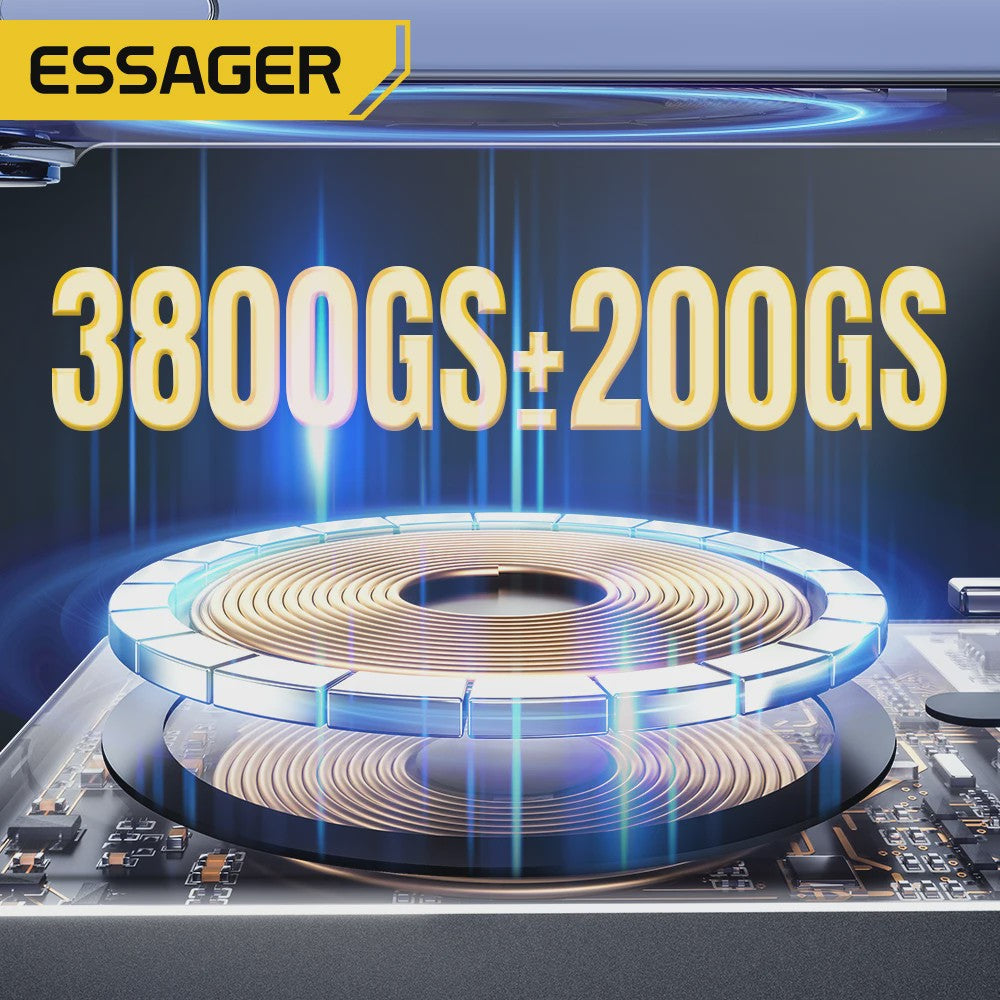 Essager Magnetische Powerbank 5000mAh 20W - Draadloos Snel Opladen voor iPhone (Magsafe)