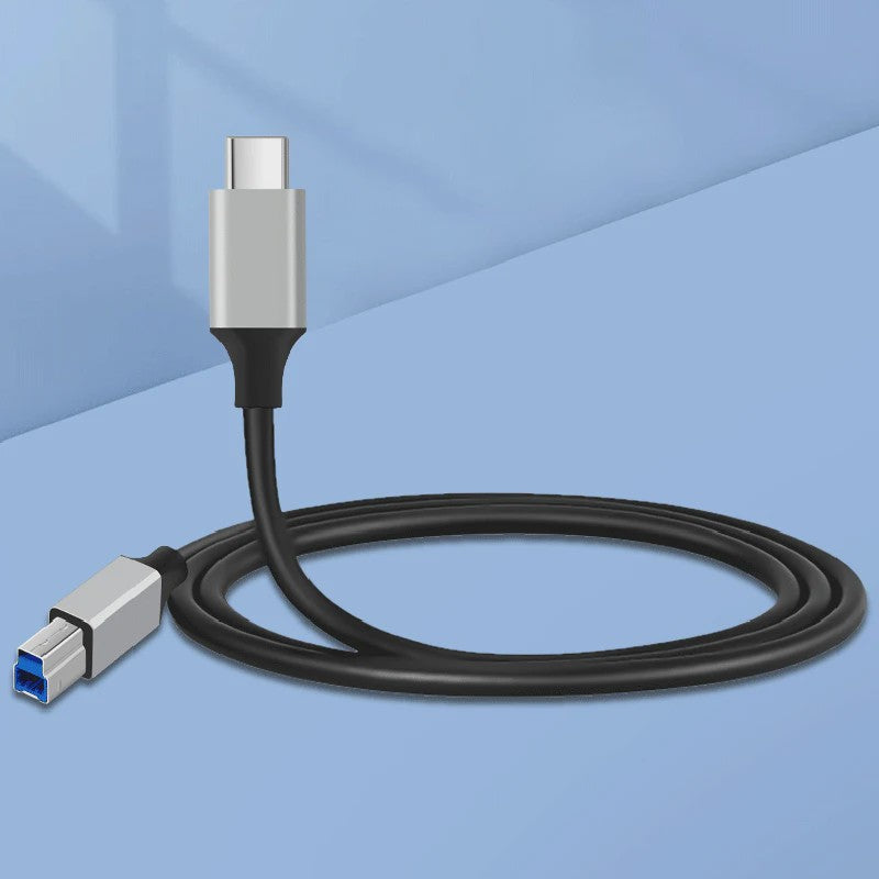 USB-C naar USB 3.0 Type B Printerkabel - 0.5m tot 3m - Data Adapter voor HP, Canon, Epson