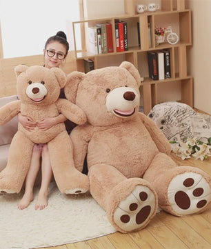 Reusachtige Knuffelbeer Pluche - 100-260cm Ongevuld - Zacht & Groot - Cadeau voor Kinderen