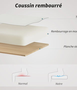 Ergonomische Bureaustoel met Mesh Rugleuning, Opklapbare Armleuningen en In Hoogte Verstelbaar - Wit
