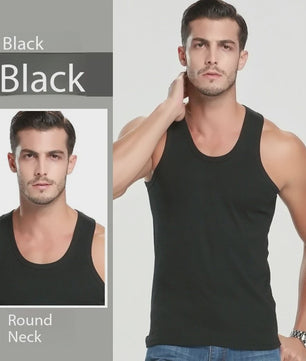 Luxe Heren Tanktop van Ademend Katoen - Zomer & Sport