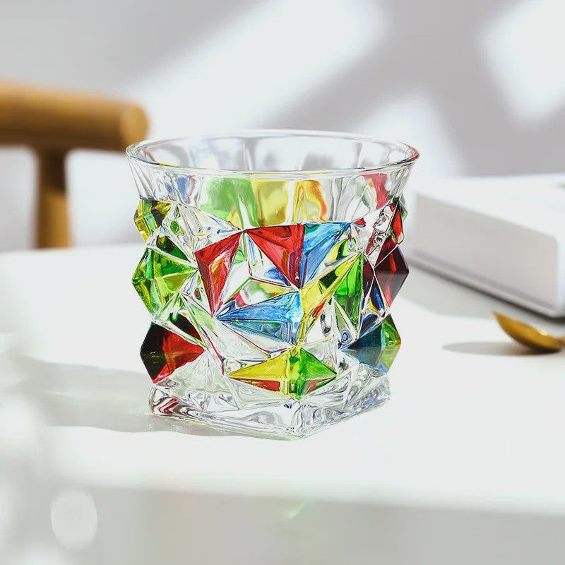 PINNY Kristallen Glas 300ML - Stained Crystal, Vintage Stijl