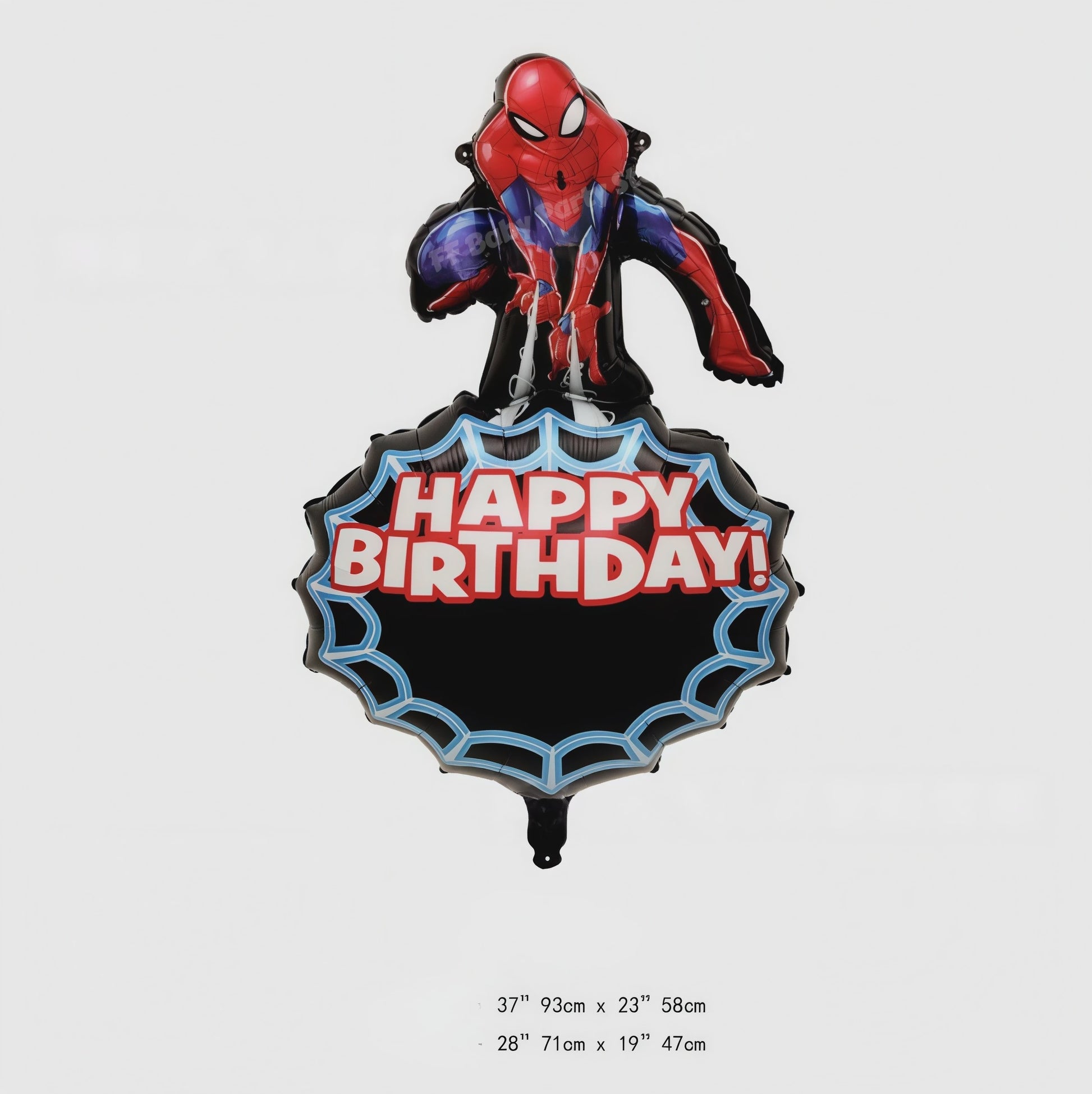 Superheld Folieballonnen Set: Spiderman, Batman, Iron Man & Captain America - Feestdecoratie