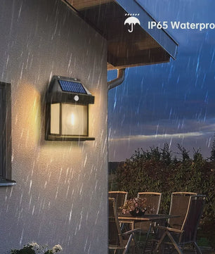Krachtige Solar Wandlamp met Bewegingssensor - Waterdicht & Automatisch Licht
