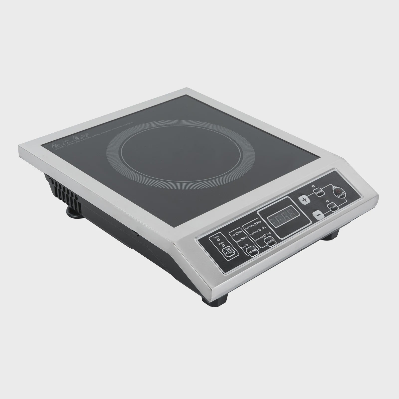 Professionele 3500W Inductie Kookplaat - Draagbaar & met Timer