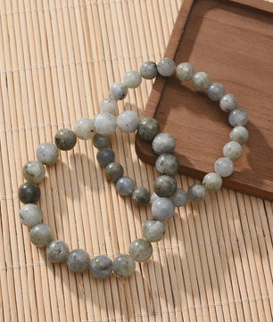 Labradorite Natuursteen Armband - Handgemaakt & Uniek voor Dames