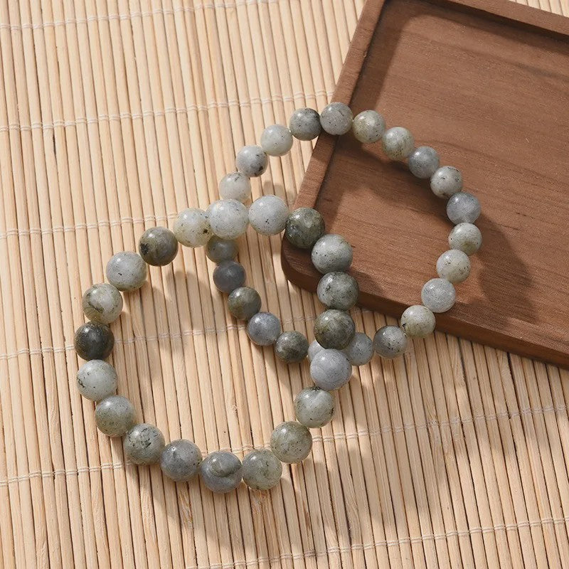 Labradorite Natuursteen Armband - Handgemaakt & Uniek voor Dames