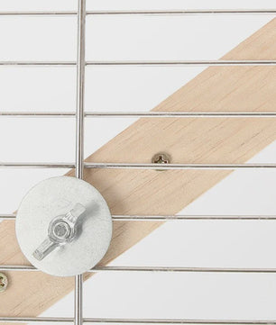 Houten Klimladder voor Vogels en Hamsters - Interactief Kooi Speelgoed