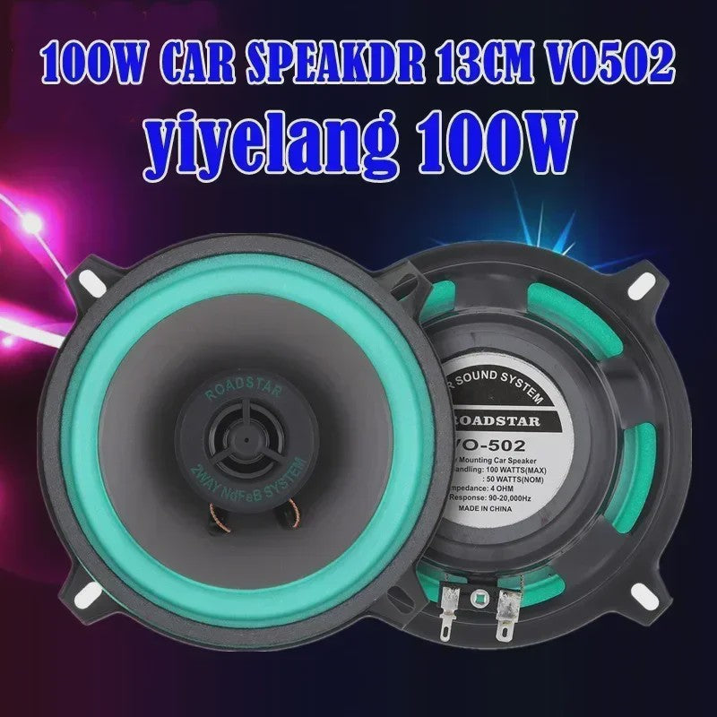 Universele Auto Coaxiale Speakers (4/5/6.5 Inch) - Hoge Kwaliteit HiFi Geluid
