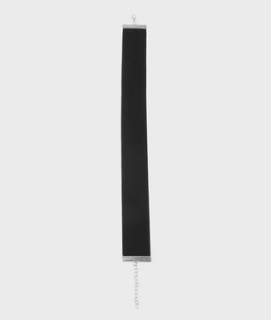 Zwarte Fluweel Choker Ketting - Gothic Stijl Halsband voor Dames en Meisjes