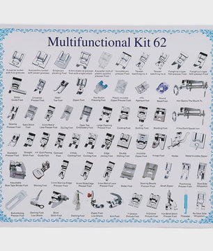 Uitgebreide Set Naaimachine Voetjes (11-82 Stuks) - Multifunctioneel voor Diverse Stijlen