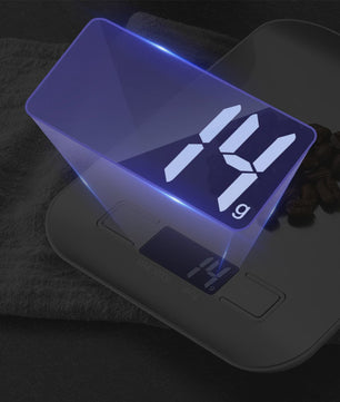 RVS Keukenweegschaal 5kg/1g - Precisie Digitale Voedselweegschaal met LCD Display