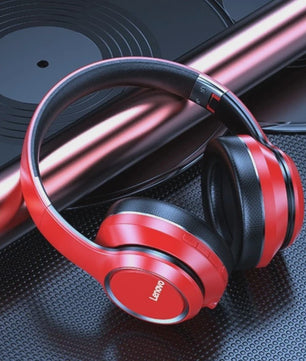 Lenovo HD200 Over-Ear Bluetooth Koptelefoon - Draadloos, Opvouwbaar, Noise Cancelling