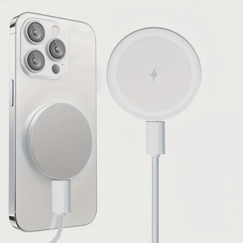 Magnetische Draadloze Oplader Pad voor iPhone Magsafe & AirPods - 15W Snelle Oplaadstation