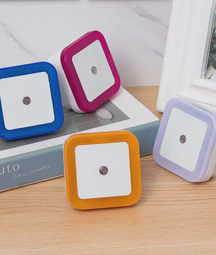 Draadloos LED Nachtlampje met Sensor - Mini Stekkerlampje voor Kinderkamer, Slaapkamer & Woonkamer