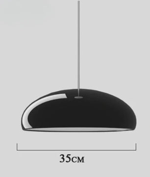 Moderne Oranje Hanglamp - Stijlvolle Plafondlamp voor Woonkamer, Eetkamer & Slaapkamer