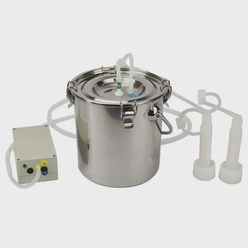 Automatische Melkmachine voor Koeien en Schapen - 8L RVS met Pulsatie