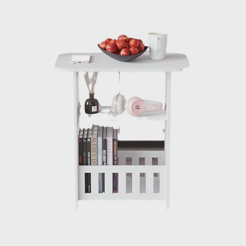 Moderne Houten Bijzettafel - Stijlvolle Opbergtafel voor Woonkamer & Slaapkamer