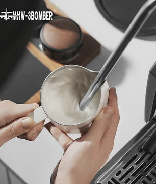 MHW-3BOMBER Melkopschuimkan 600ml - RVS Pitcher voor Latte Art & Cappuccino