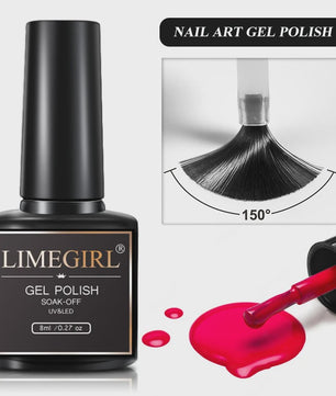 Complete Gel Nagellak Set met UV Lamp en Elektrische Vijl - Poly Nail Gel Kit