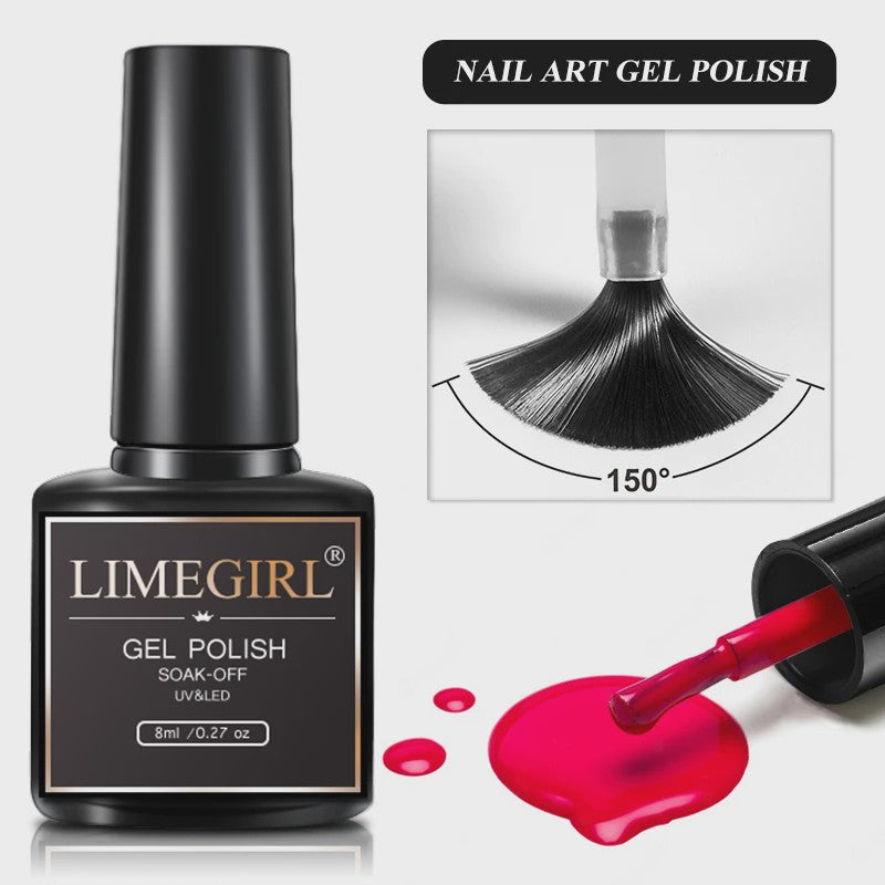 Complete Gel Nagellak Set met UV Lamp en Elektrische Vijl - Poly Nail Gel Kit