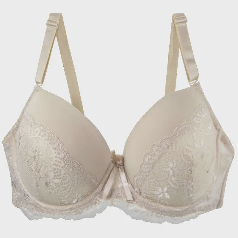 DaiNaFang Push-Up Bh met Kant - Ademend & Comfortabel - Grote Maten Dames Lingerie