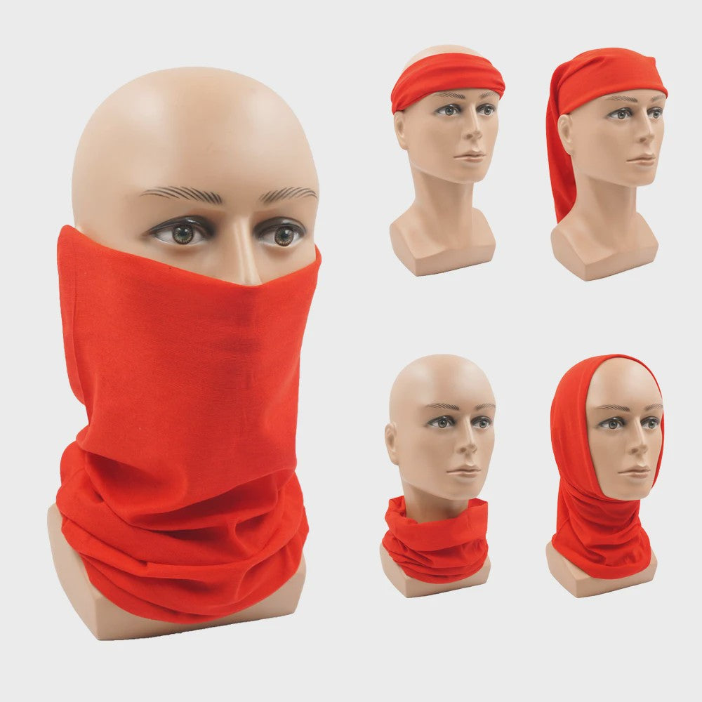 Multifunctionele Bandana Sjaal met UV-Bescherming | Hoofdband, Nekwarmer, Gezichtsbedekking