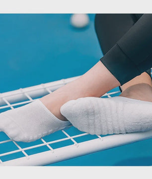 5 Paar Heren Invisible Sokken Katoen met Terry Bodem & Anti-Slip - Maat 41-45