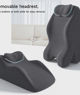 Ergonomisch Wigkussen van Traagschuim voor Ontspanning en Herstel