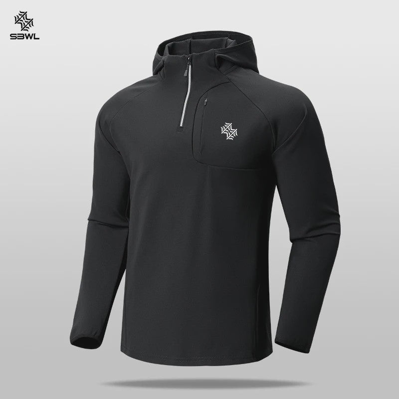 Herfst Winter Heren Sportshirt met Lange Mouwen - Comfortabel & Stijlvol