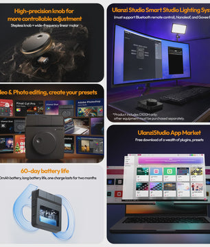 Ulanzi D200H Stream Controller & Docking Station: Streamline Editing & Live Streaming