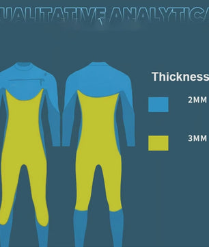 3/2mm Neopreen Wetsuit voor Heren en Dames | Duiken, Surfen, Kitesurfen