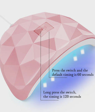 UV LED Nageldroger Lamp - Snel Drogen Gel Nagellak - Oogvriendelijk & Salon Kwaliteit