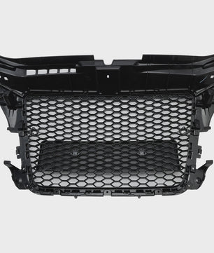 RS3 Style Honeycomb Grille voor Audi A3 8P (2008-2013) - Sportieve Front Upgrade